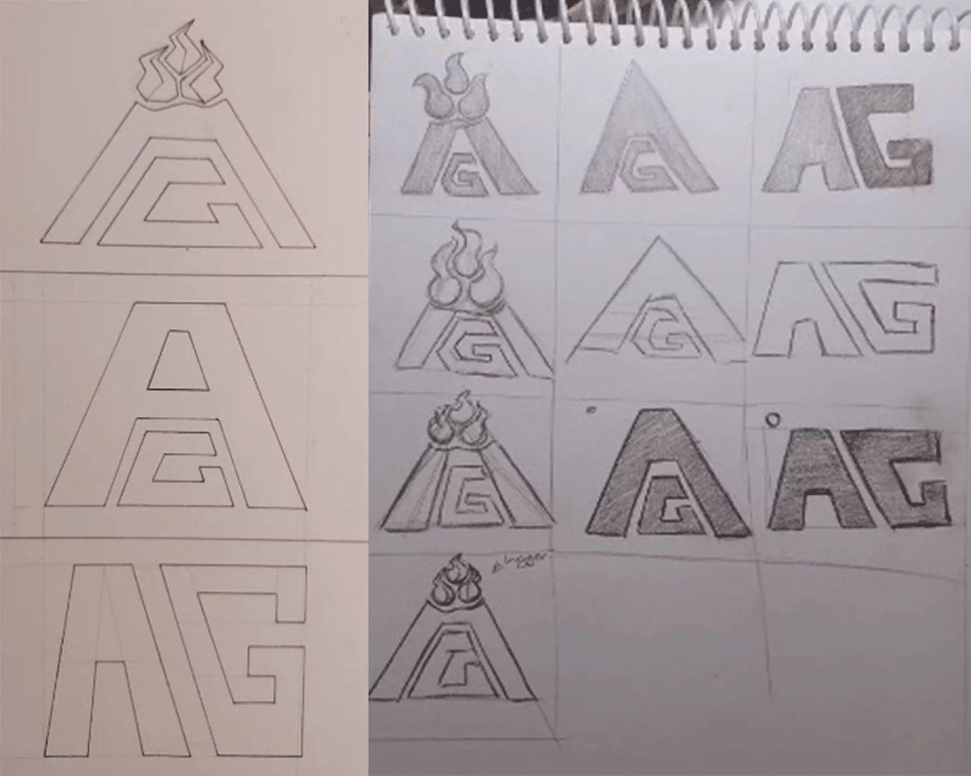 Agder Gass Logo Sketches Agder Gass Logo Sketches