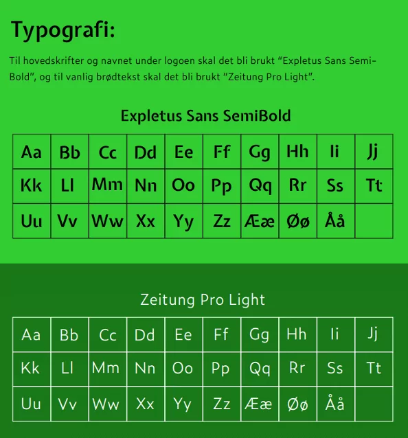 Typography Agder Gass Typography Agder Gass